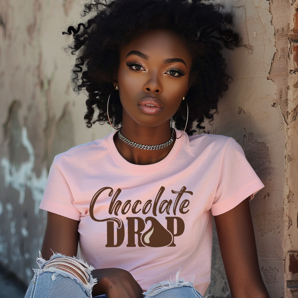 Chocolate Drop Shirt Pink