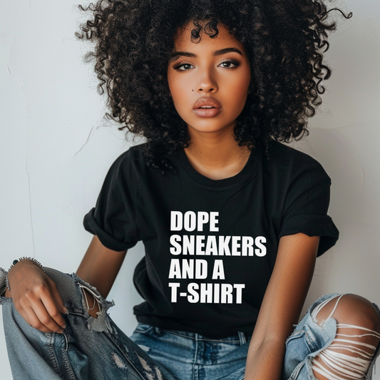 Dope Sneakers And A T-Shirt