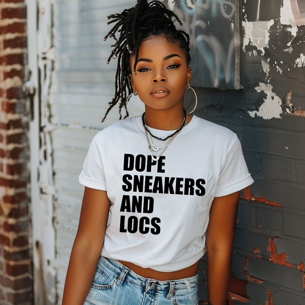 Dope Sneakers And Locs