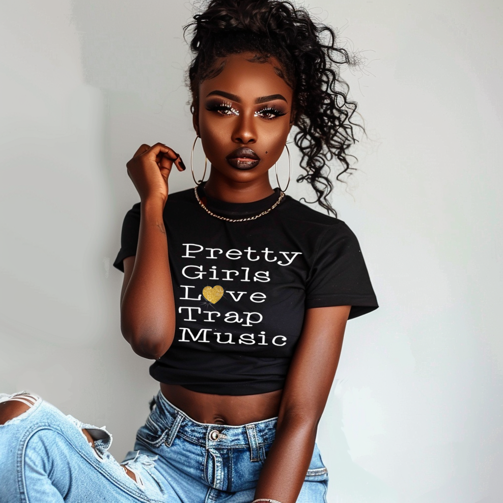 Pretty Girls Love Trap Music T-shirt