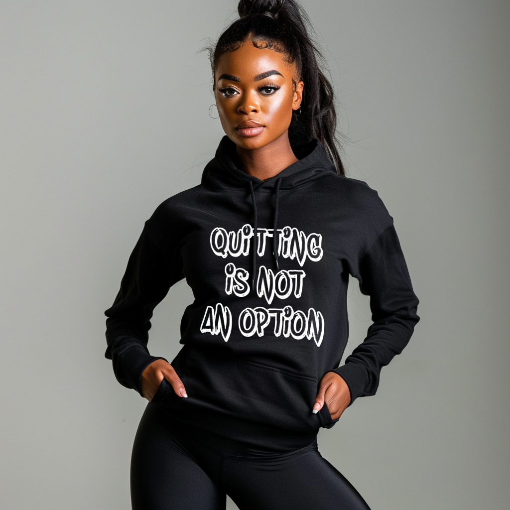 Quitting Is Not An Option Hoodie